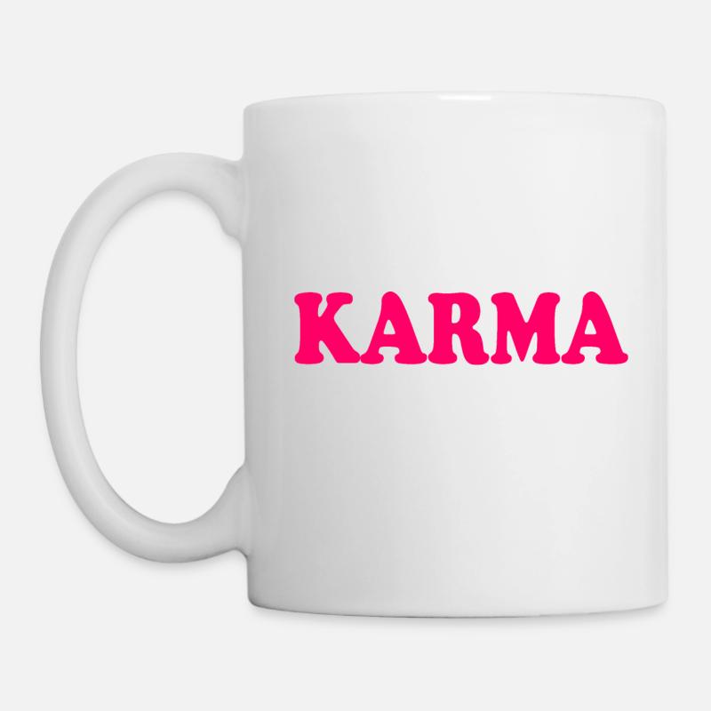 Karma - Tasse - Weiß