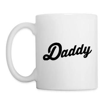 Daddy - Tasse - Weiß - Links