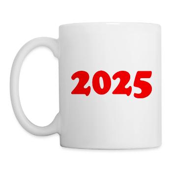 2025 - Tasse - Weiß - Links