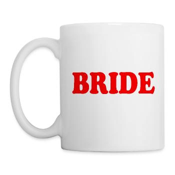 Bride - Tasse - Weiß - Links