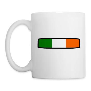 Ireland flag - Mug - white - Left