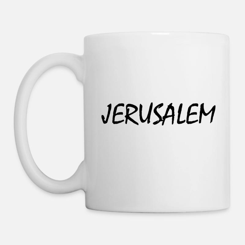 jérusalem - Mug blanc - blanc