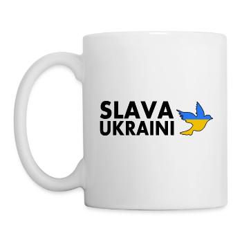 Slava ukraini - Mug - white - Left