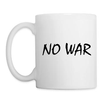 No war - Mug - white - Left