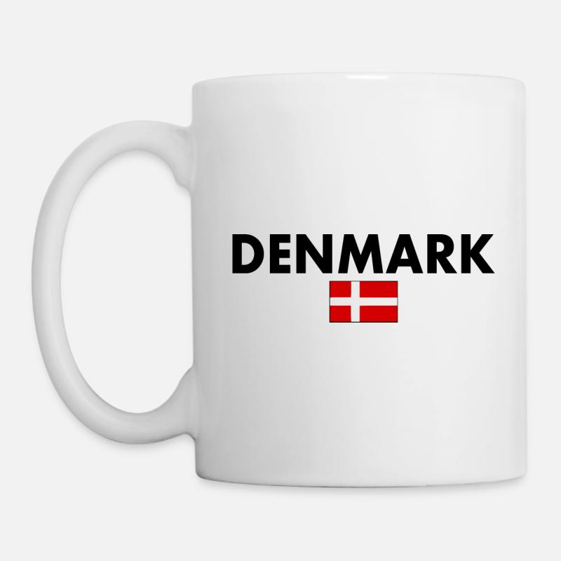 Dänemark - Tasse - Weiß