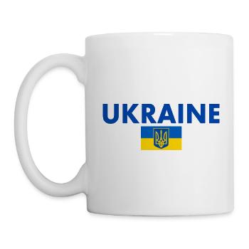 Ukraine - Mug blanc - blanc - Gauche