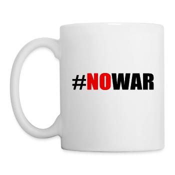 No war - Mug - white - Left