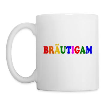 bräutigam - Tasse - Weiß - Links