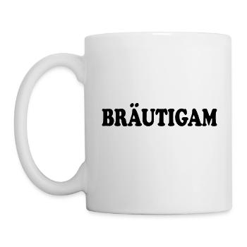 bräutigam - Tasse - Weiß - Links