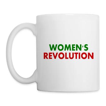 Womens revolution - Mug blanc - blanc - Gauche