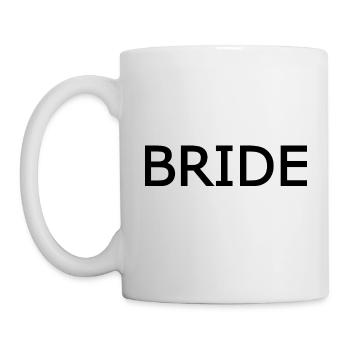 Bride - Tasse - Weiß - Links