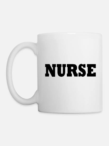 Nurse - Tasse - Weiß