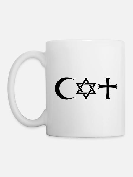 coexist - Tasse - Weiß