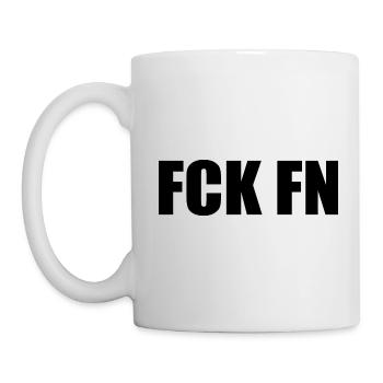 Fck fn - Mug blanc - blanc - Gauche