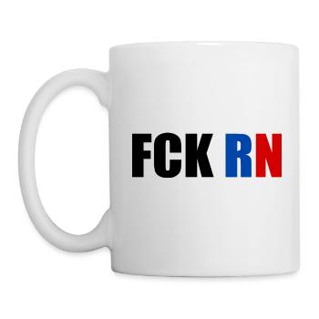 rn - Mug blanc - blanc - Gauche