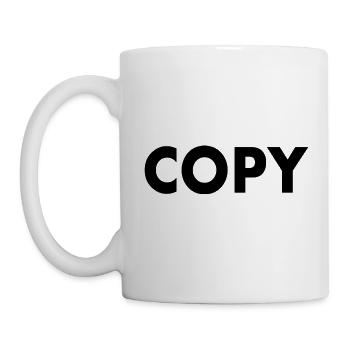 the original the copy - Mug - white - Left