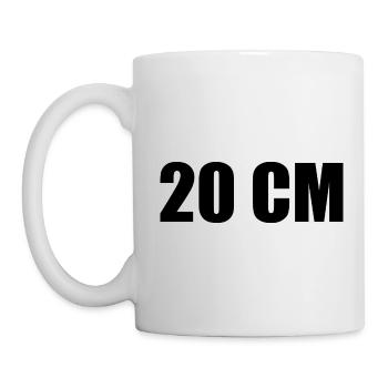 20 cm - Mug - white - Left