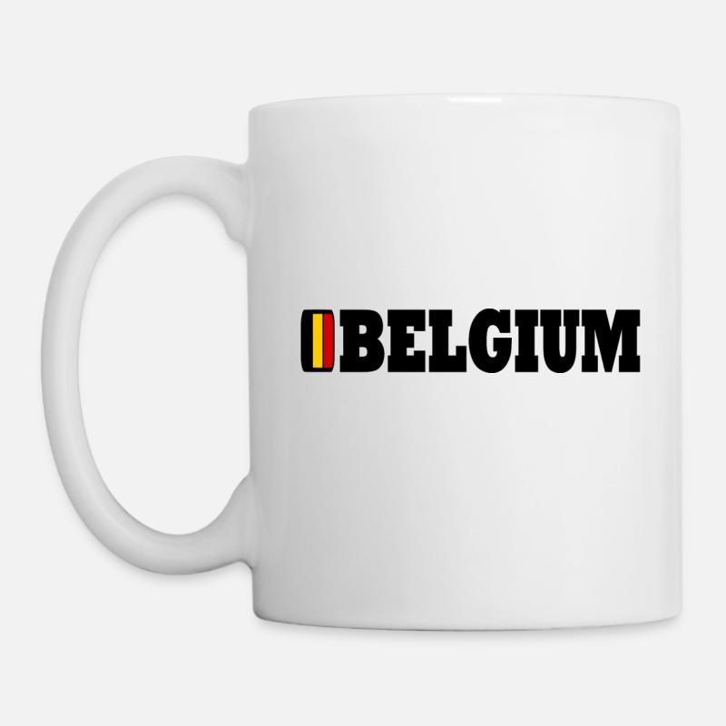 Belgien - Tasse - Weiß