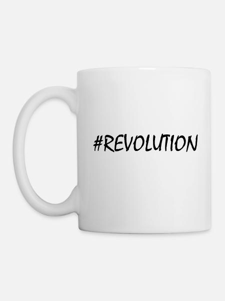 Revolution - Tasse - Weiß