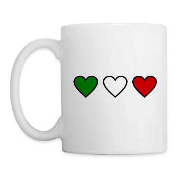 Italy - Kop/krus - hvid - Venstre