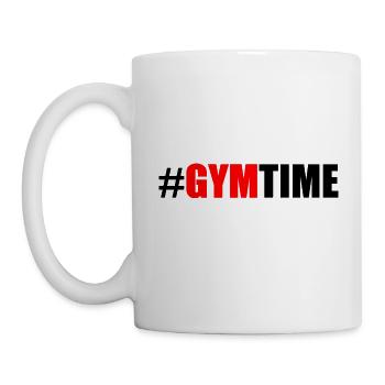 Gym - Tasse - Weiß - Links