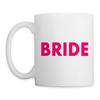 Bride - Tasse - Weiß - Links