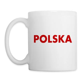 Polen - Tasse - Weiß - Links
