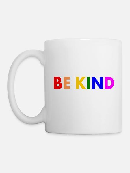 Be kind - Tasse - Weiß