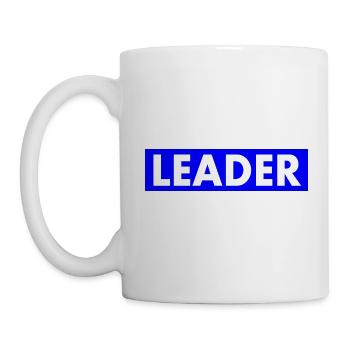 Leader - Tasse - Weiß - Links