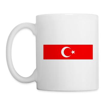 Turquie - Drapeau turc - Mug blanc - blanc - Gauche