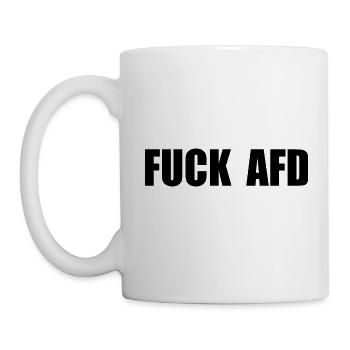 Fuck afd - Mug - white - Left