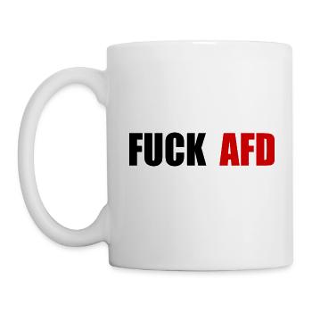Fuck afd - Mug - white - Left