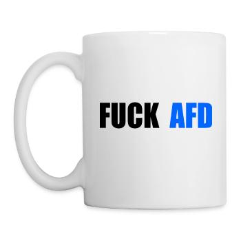 Fuck afd - Mug - white - Left