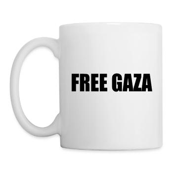 Free gaza - Mug - white - Left