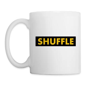 Shuffle - Mug blanc - blanc - Gauche