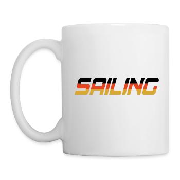 Voile GER - Mug blanc - blanc - Gauche