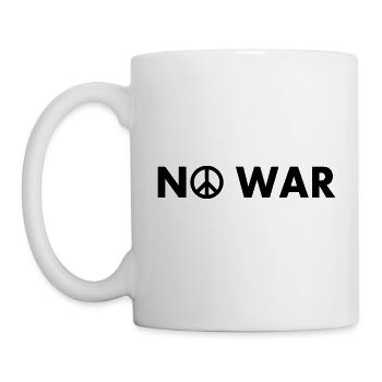 No war - Mug - white - Left