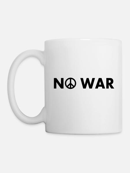 No war - Mug blanc - blanc