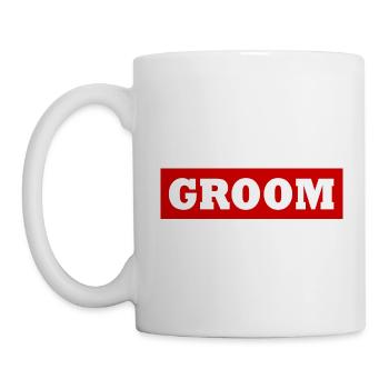 Groom - Mug - white - Left