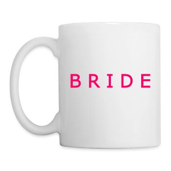 Bride - Tasse - Weiß - Links
