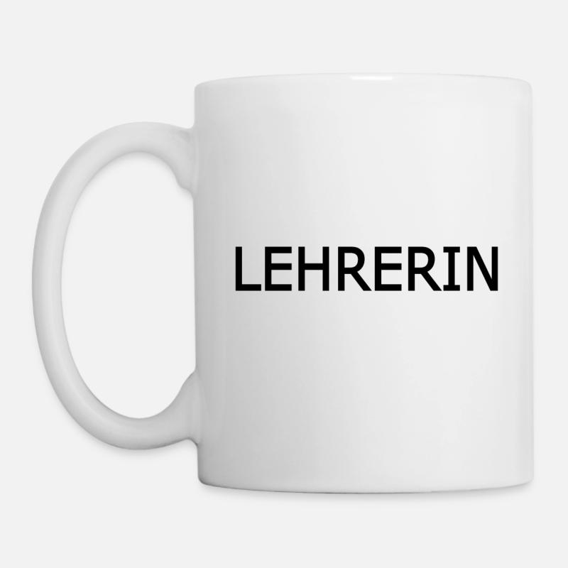 Lehrerin - Tasse - Weiß