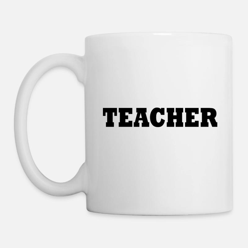 Teacher - Tasse - Weiß
