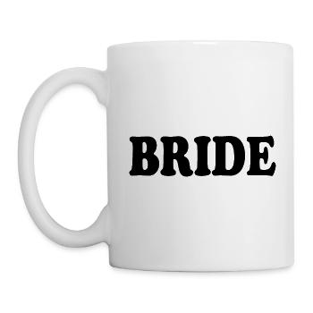 Bride - Tasse - Weiß - Links