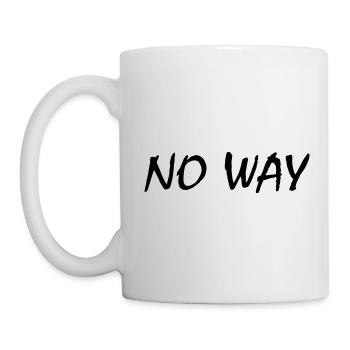 No way - Mug - white - Left