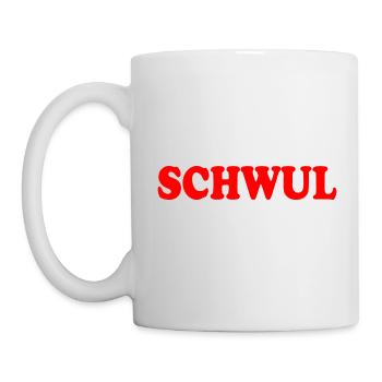 Gay - Mug blanc - blanc - Gauche