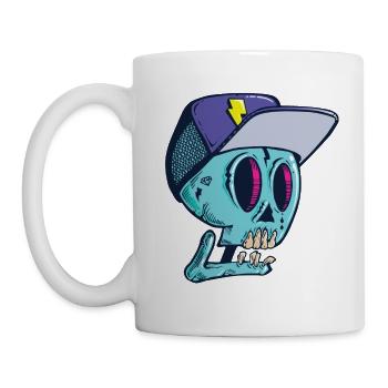 Tod T Shirts - Tasse - Weiß - Links