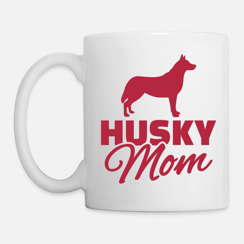 Husky - Tasse - Weiß