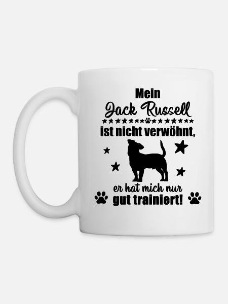 Jack Russell - witziges Statement! - Tasse - Weiß