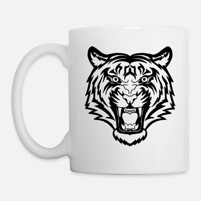 Tiger - Mug - white