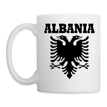 Albanien - Mug blanc - blanc - Gauche